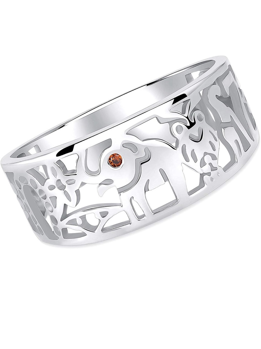 925 Sterling Silver Good Luck Ring